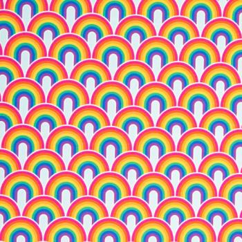 Baumwolljersey Rainbows by Lycklig Design von Swafing